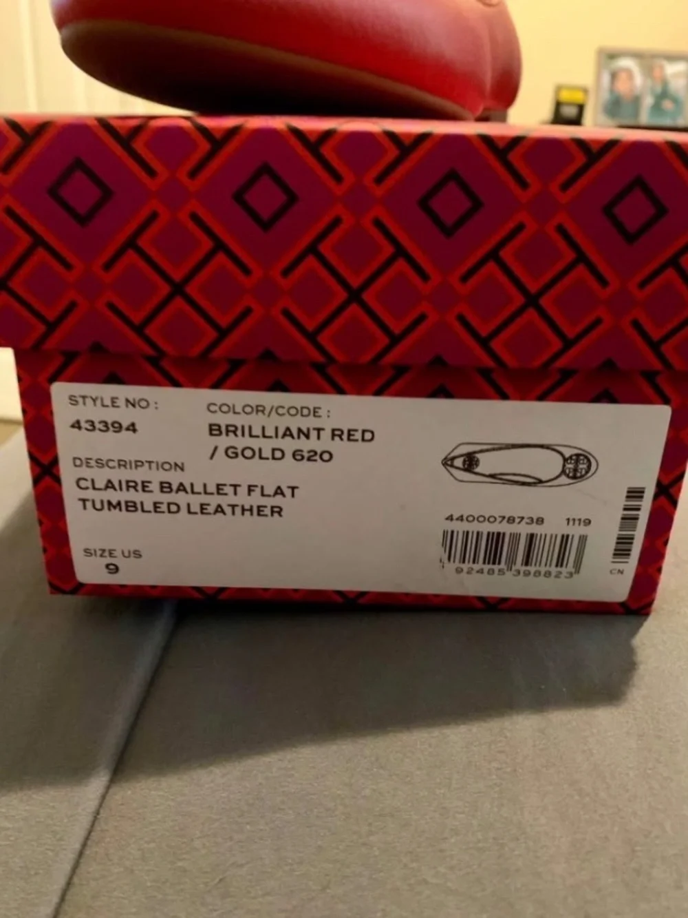 Brand New Tory Burch Claire Ballet flats